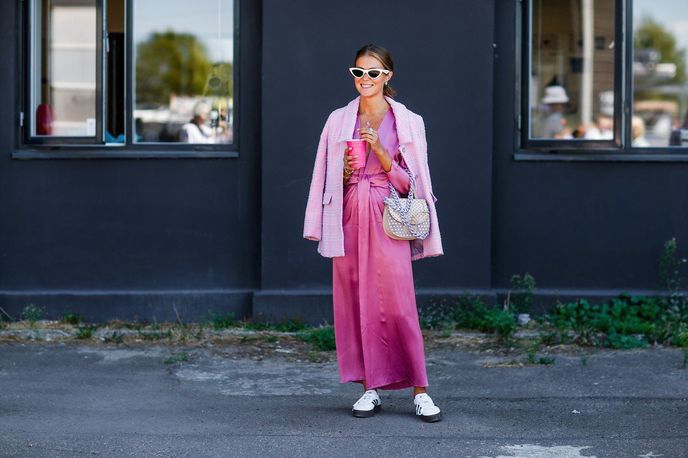 Nina Sandbech na kodaňském fashion weeku