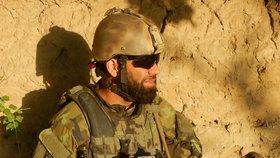 Milan Cisár během svého působení v misích v Afghánistánu.