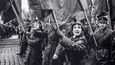 Výročí komunistického převratu 25. února slavené v roce 1988 na snímku Karla Cudlína