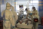Péče o pacienty na ARO v nemocnici v Novém Městě na Moravě