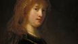 Rembrandt van Rijn, Portrét mladé ženy s vějířem, 1633, The Metropolitan Museum of Art, New York