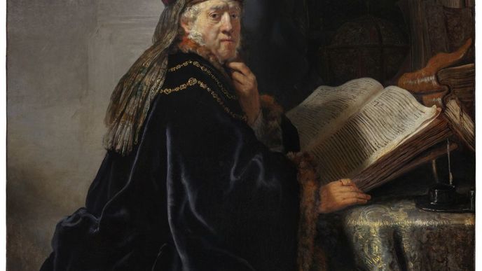 Rembrandt van Rijn, Učenec v pracovně, 1634
