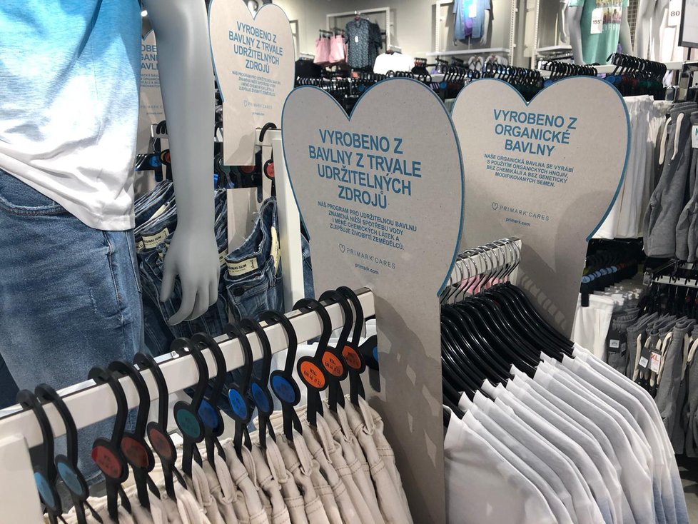 Primark v Praze těsně před otevřením.