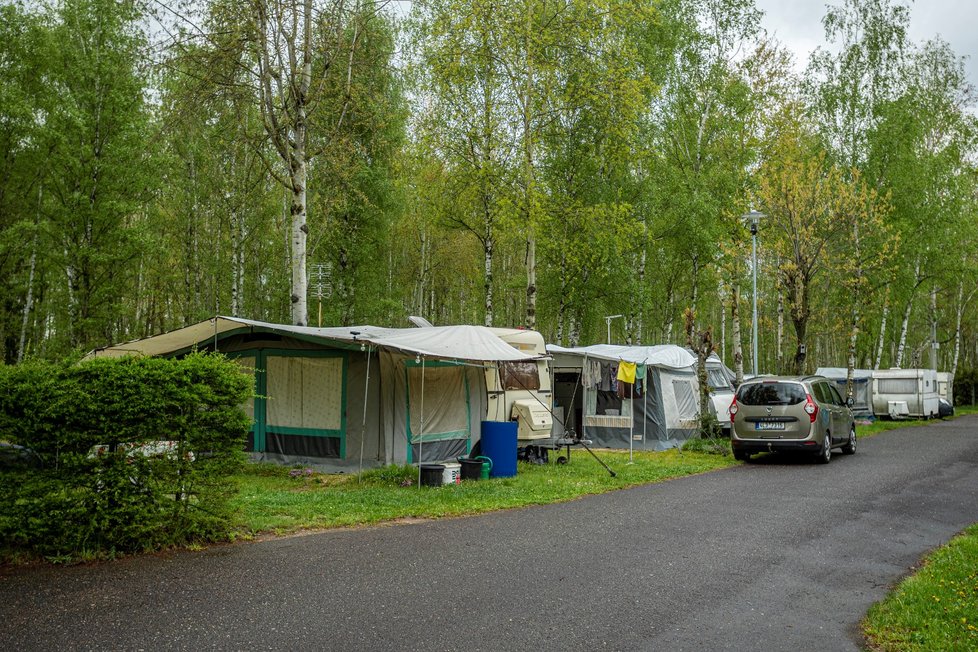 Autokemp Kristýna v Hrádku nad Nisou na Liberecku finišuje s přípravou na sezonu.