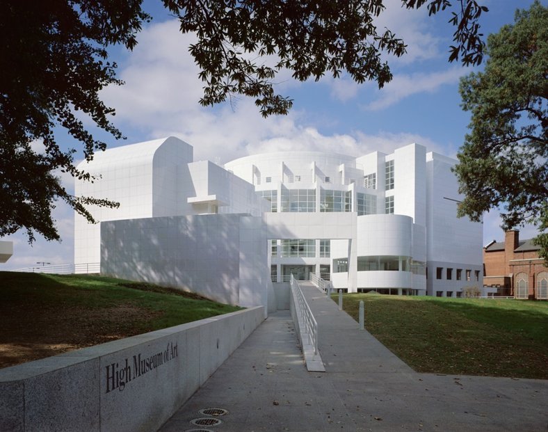 High Museum of Art v americké Atlantě z dílny Richard Meier  Partners Architects
