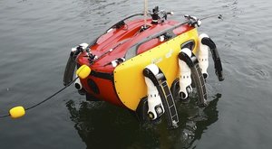 Jak se testuje podmořský robot Crabster CR200