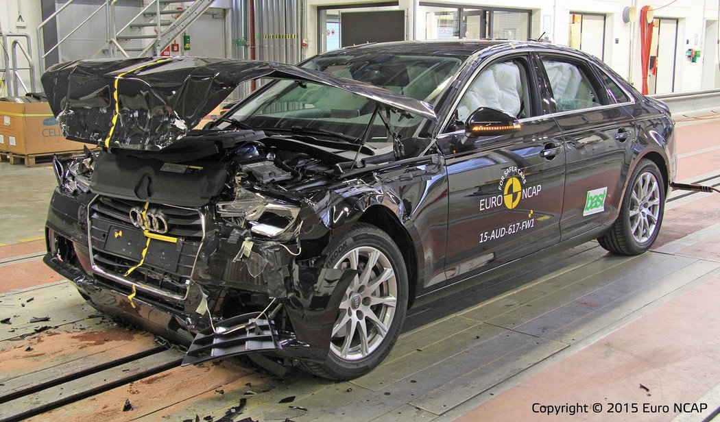 crashtest audi euroncap novemodely video strednitrida