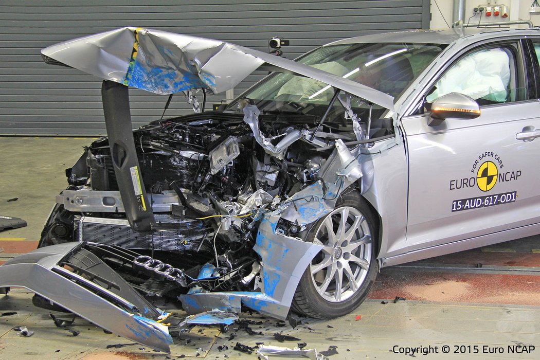 crashtest audi euroncap novemodely video strednitrida