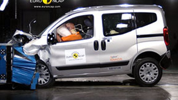 Euro NCAP 2010:  Citroën Nemo – Jen tři hvězdy
