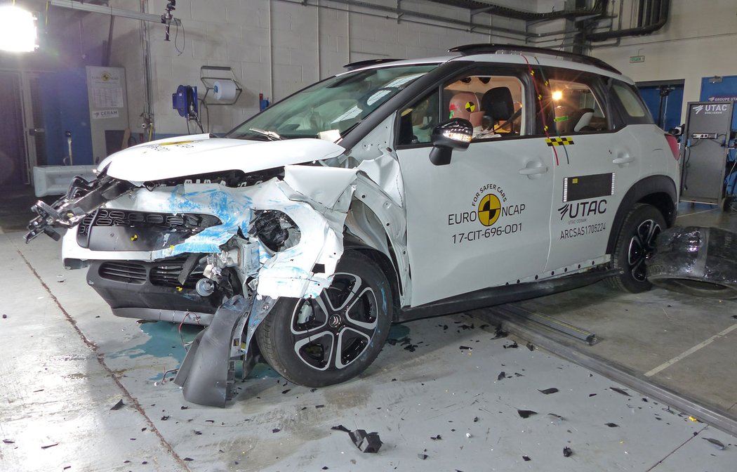 Euro NCAP 2017 Citroën C3 Aircross