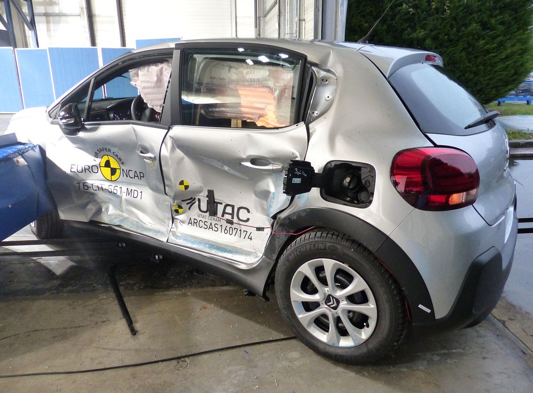 crashtest citroen euroncap novemodely video malevozy