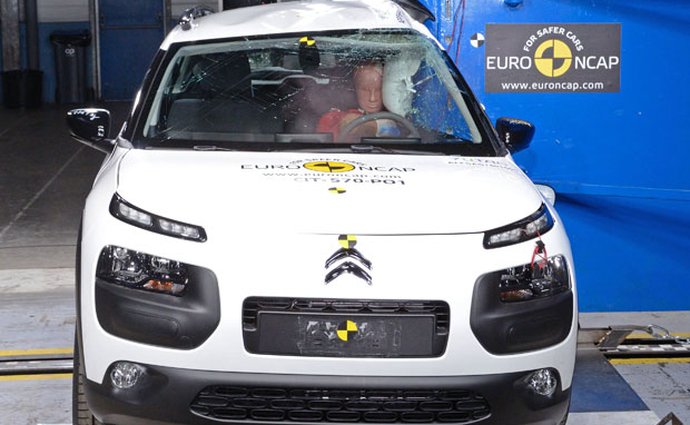 Nové testy Euro NCAP: Čtyři hvězdy pro Citroën C4 Cactus
