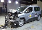 Euro NCAP 2018: Peugeot Rifter, Citroën Berlingo a Opel Combo – Čtyři hvězdy musí stačit