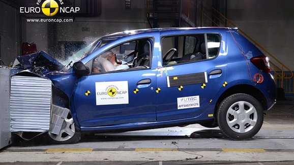 Euro NCAP 2013: Dacia Sandero – Čtyři hvězdy musí stačit