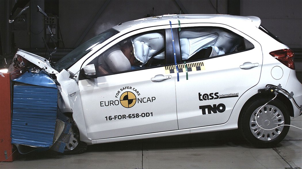 crashtest ford euroncap novemodely video malevozy