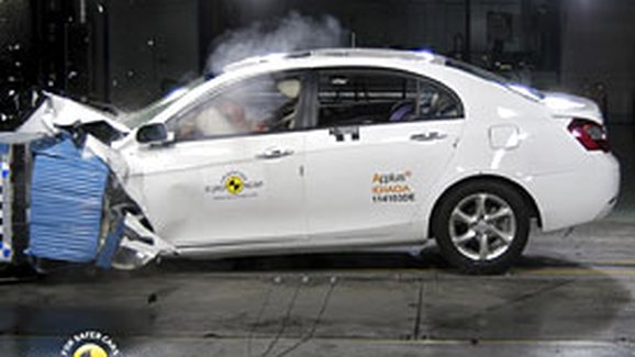 Euro NCAP 2011: Geely Emgrand EC7 – Čtyři hvězdy Čínu! 