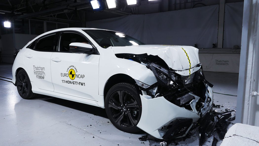 crashtest honda euroncap novemodely video nizsistredni