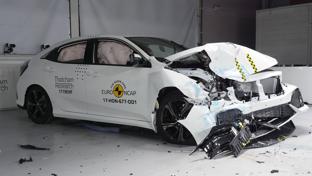 crashtest honda euroncap novemodely video nizsistredni