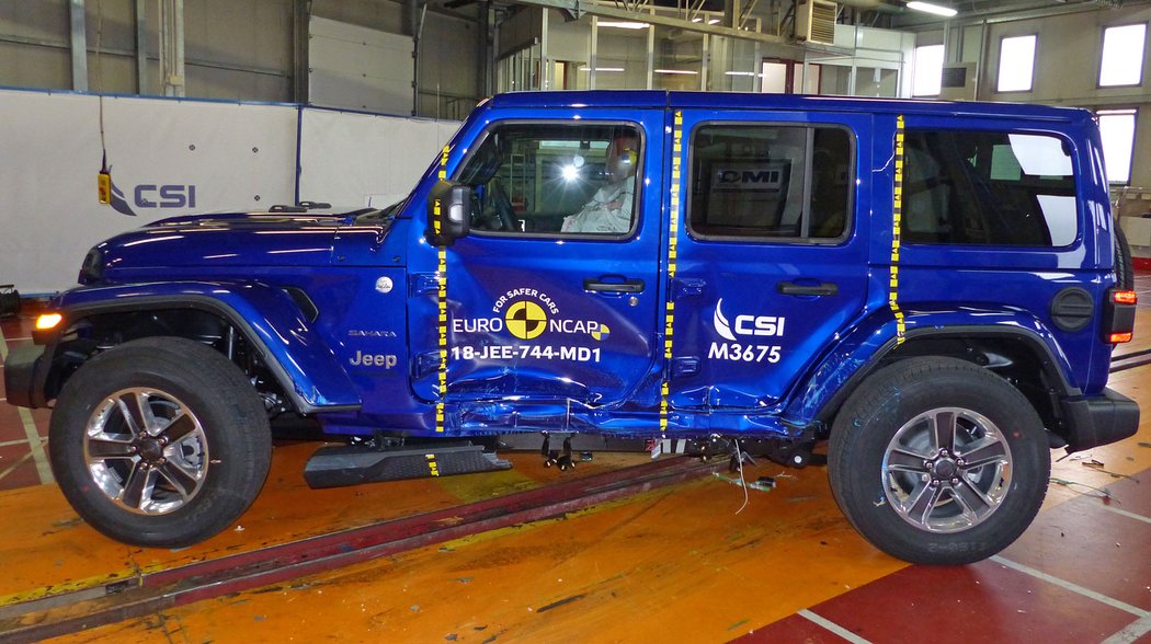 Euro NCAP 2018: Jeep Wrangler