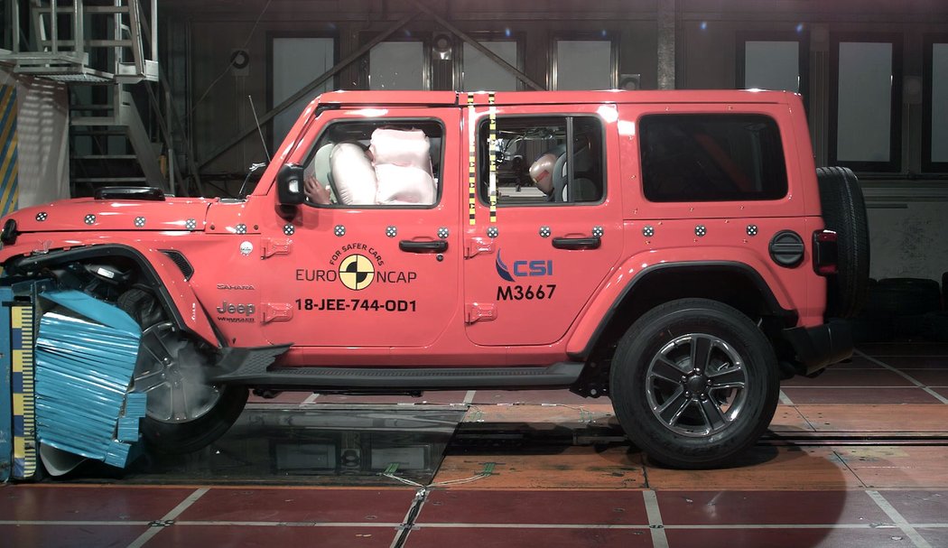 Euro NCAP 2018: Jeep Wrangler