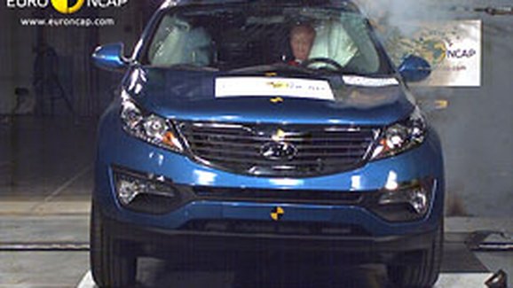 Euro NCAP 2010:  Kia Sportage – Pět hvězd