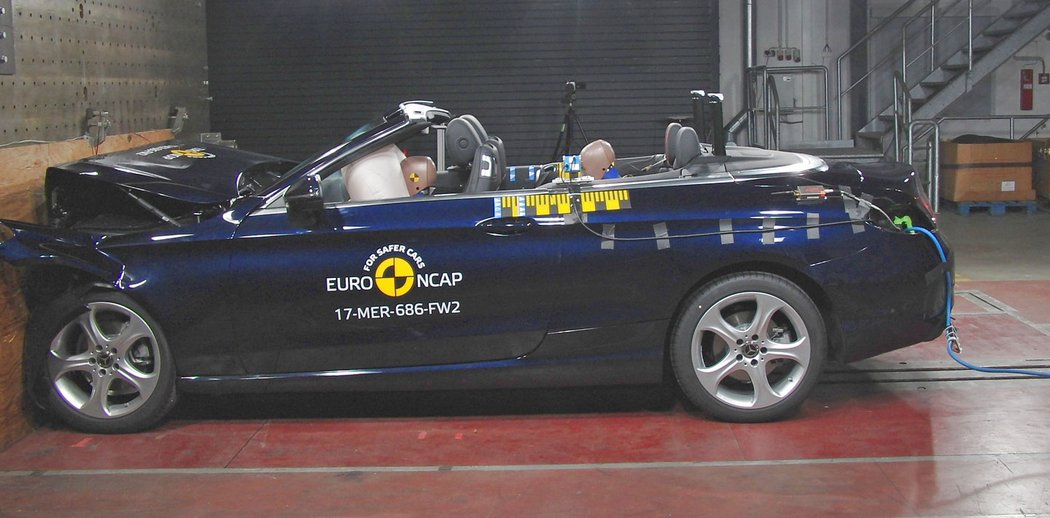 Euro NCAP 2017: Mercedes-Benz C Cabriolet