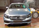 Euro NCAP 2016: Mercedes-Benz E – Plný počet hvězd bez zaváhání