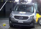 Euro NCAP 2013: Mercedes-Benz Citan Kombi – Zlepšení o jednu hvězdu