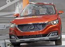 Euro NCAP 2017: MG ZS – Britsko-čínské SUV dosáhlo jen na tři hvězdy