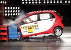 Mitsubishi i-MiEV: Crash-test elektromobilu (video)