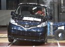 Euro NCAP 2013: Nissan Evalia – Tři hvězdy za špatnou ochranu cestujících