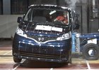 Euro NCAP 2013: Nissan Evalia – Tři hvězdy za špatnou ochranu cestujících