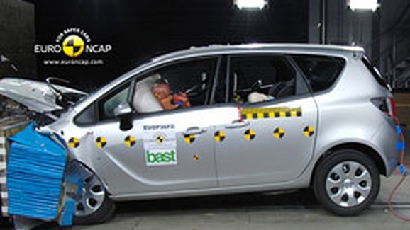 Euro NCAP 2010: Opel Meriva – Pět hvězd 