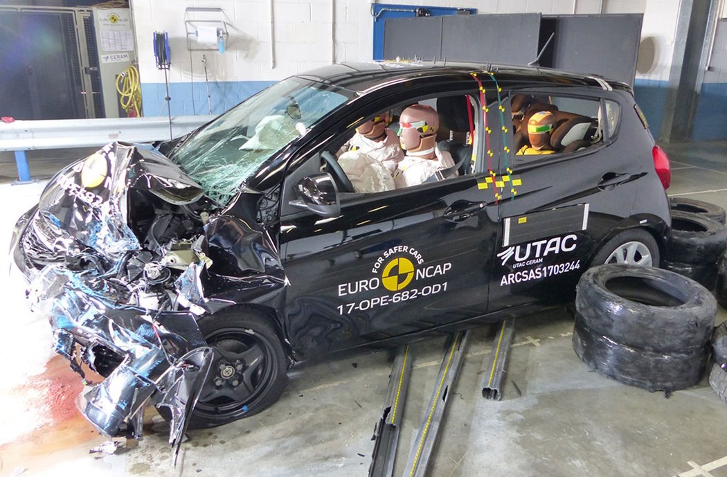 Euro NCAP 2017: Opel Karl