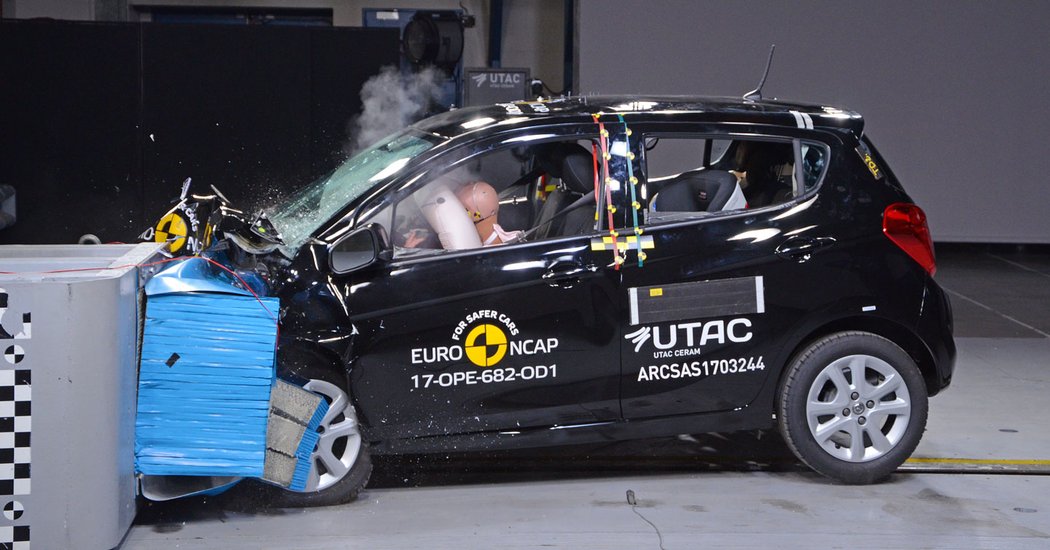 Euro NCAP 2017: Opel Karl