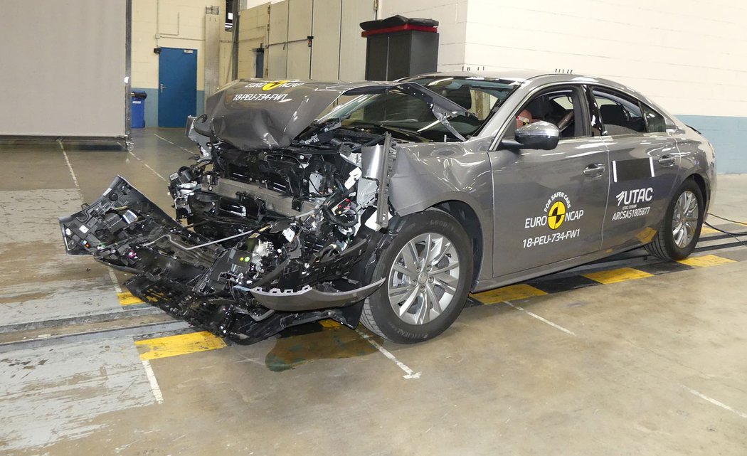 Euro NCAP 2018: Peugeot 508