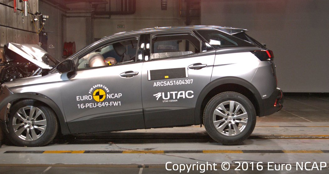 crashtest peugeot euroncap novemodely video