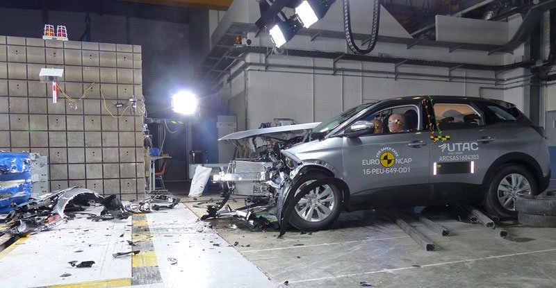 crashtest peugeot euroncap novemodely video