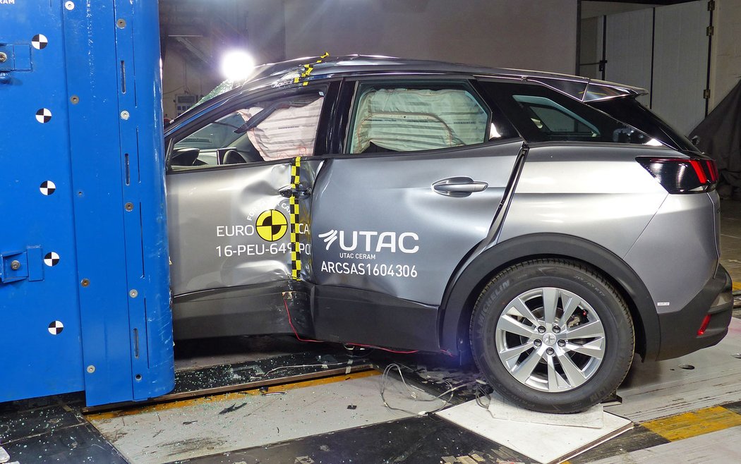 crashtest peugeot euroncap novemodely video