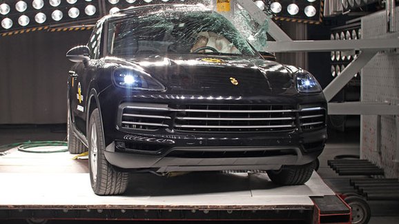 Euro NCAP 2017: Porsche Cayenne – Pět hvězd se zaváháním v ochraně dětí