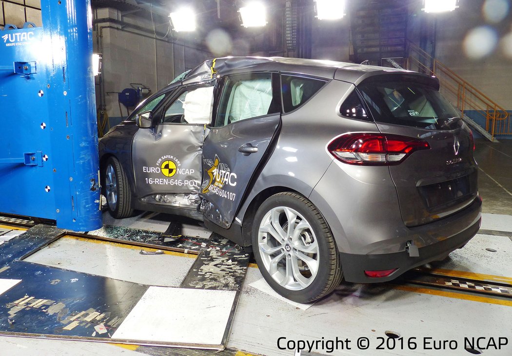 crashtest renault euroncap novemodely video mpv