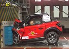 Euro NCAP vyzkoušelo minivozy typu Renault Twizy, propadly (+video)