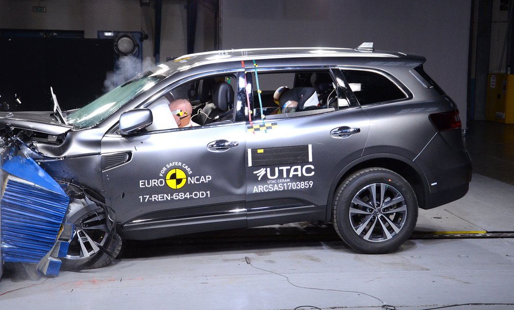 Euro NCAP 2017: Renault Koleos