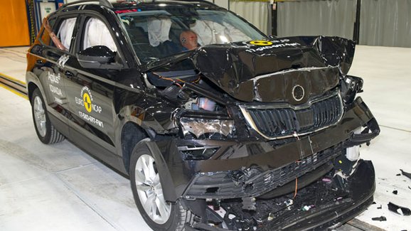 Euro NCAP 2017: Škoda Karoq – Pět hvězd pro nástupce modelu Yeti