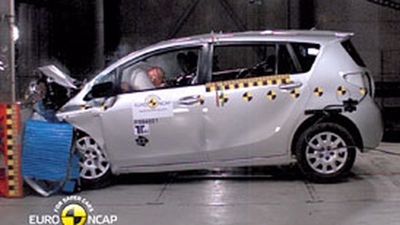 Euro NCAP 2010:  Toyota Verso – První pětihvězdičkový vůz podle zpřísněné metodiky