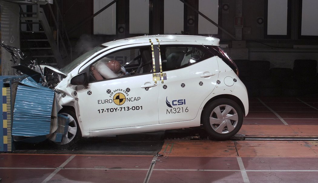 Euro NCAP 2017: Toyota Aygo