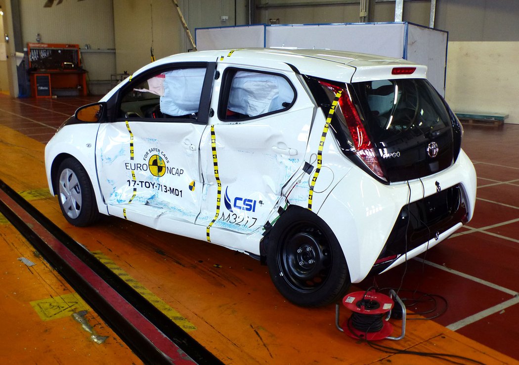 Euro NCAP 2017: Toyota Aygo