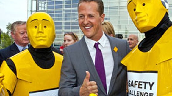 Michael Schumacher přijede do Prahy na Road Safety Day