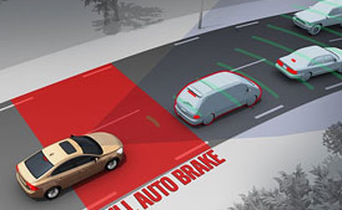 Euro NCAP bude vyžadovat v autech systémy automatického brzdění