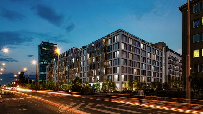 V Holešovicích vyroste nový rezidenční blok s pěti sty byty od slovenského developera Cresco.